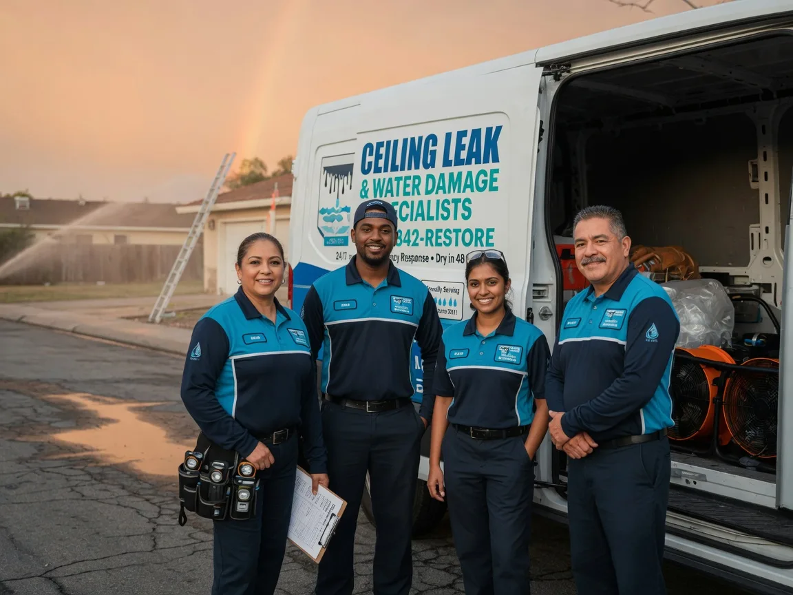 Ceiling Leak Cleanup company in Manderson, WY